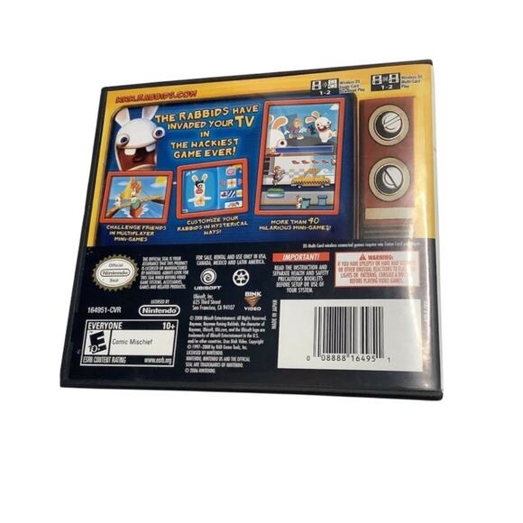 Rayman Raving Rabbids TV Party Nintendo DS Game - Picture 4 of 4